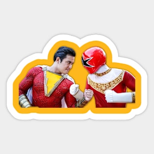 Cantada Force Shazam Ranger Sticker